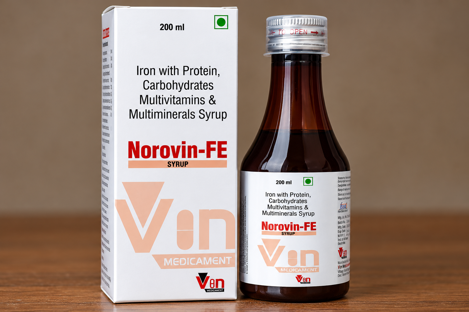 NOROVIN FE SYRUP