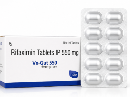 VX-GUT Rifaximin Tablets 550 mg