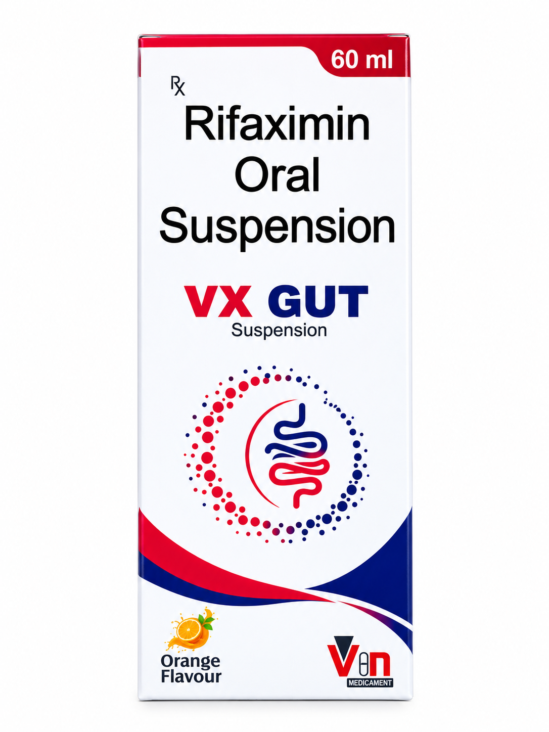 VX-GUT Rifaximin 100 mg/5 mL Suspension